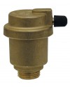 Air automatic vents - Horizontale outlet - Straight raw brass body