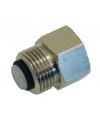 Non-return check valve- Straight nickeled brass body