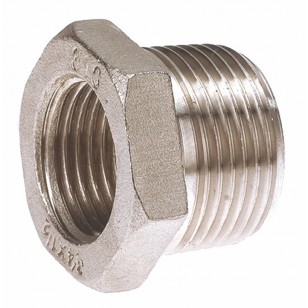 Reduced hexagonal bushing - Male / Female