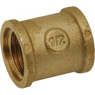 Female brass coupling