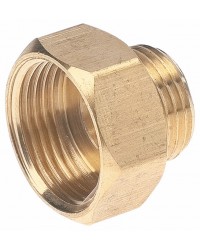 Hexagonal brass bushing - F/M reduced