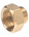 Hexagonal brass bushing - F/M reduced