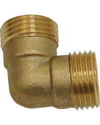 90° Brass Elbow - male / male