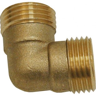 90° Brass Elbow - male / male