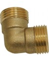 90° Brass Elbow - male / male