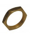 Hexagonal brass nut