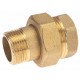 Brass Union - M/F - Flat gasket