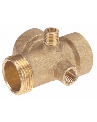 Brass 5 ways 1'' fitting - "Current series"