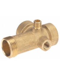 Brass 5 ways 1'' fittings - "Long series"