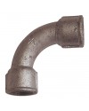 90° Bend - F/F - Galvanized Cast Iron