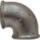 90° Elbow - F/F - Galvanized Cast Iron