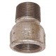 Equal beaded Socket - M/F - Galvanized Cast Iron