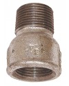 Equal beaded Socket - M/F - Galvanized Cast Iron