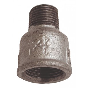 Reducing socket - F/M - Galvanized Cast Iron