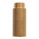 Brass extension socket - M/F