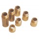 Brass extension socket - M/F