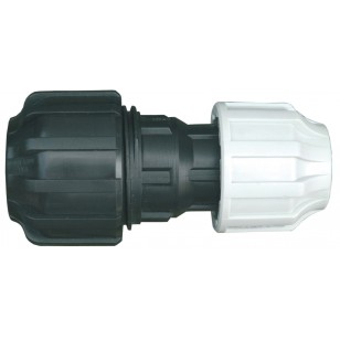 Straight polypropylene coupling - Universal x PE