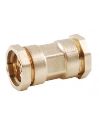 Straight brass coupling