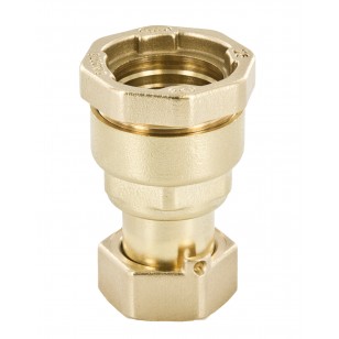 Straight Brass coupling - EP / With swivel nut