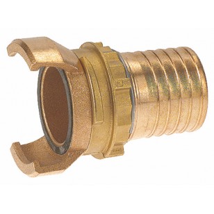 Raccord guillemin bronze - Cannelé avec verrou