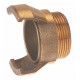 Raccord guillemin bronze - Mâle sans verrou