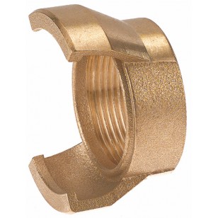 Raccord guillemin bronze - Femelle sans verrou