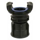 Polypropylene Guillemin coupling - Female threaded with locking ring