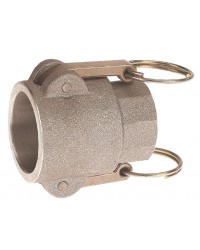 Coupleur femelle - Type D - Joints NBR - Aluminium