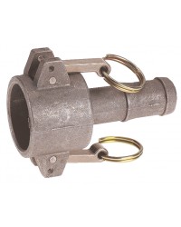 Coupleur cannelé - Type C - Joints NBR - Aluminium