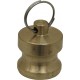 Adaptateur bouchon - Type DP - Laiton