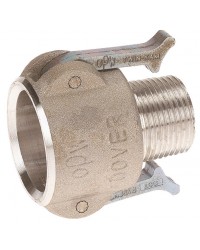 Coupleur mâle - Type B - Joints NBR - Aluminium