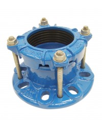 Large tolerance flange adaptor