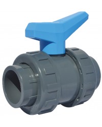 PVC ball valve - "Water distribution and swimming pool series" - To bond