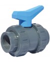 PVC ball valve - "Water distribution and swimming pool series" - Tapped