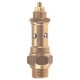 Cut out brass safety relief valve - CE - Metal valve