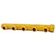 Brass manifold - M/F 3/4'' - Male 1/2'' Start