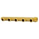 Brass manifold - Male 3/4'' or Female 1/2'' inlet - Male 1/2'' outlet