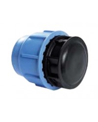 Polypropylene cap for PE pipe