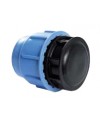 Polypropylene cap for PE pipe