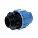 Male threaded polypropylene adaptor for PE pipe