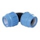 90° Polypropylene elbow for PE pipe