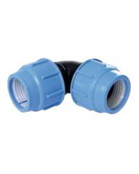 90° Polypropylene elbow for PE pipe