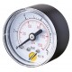 Pressure gauge - ABS casing - Class 1,6 - Conical brass Axial fitting 1/8G - Ø 40