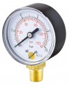 Pressure gauge - ABS casing - Class 1.6 - Conical brass vertical fitting 1/4G - Ø 50