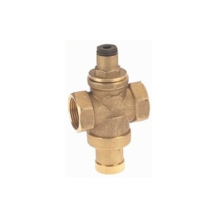 Pressure reducing valve - Brass hot forged piston type - Female / Female - Raw brass