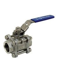 Stainless steel ball valve - 3 pieces - Full bore - F/F