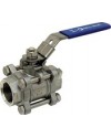 Stainless steel ball valve - 3 pieces - Full bore - F/F