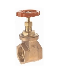 Full bore bronze valve - F/F - Manoeuvre by handwheel