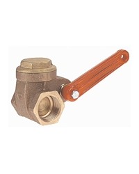 Full bore bronze valve with quick closing - F/F