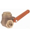 Full bore bronze valve with quick closing - F/F